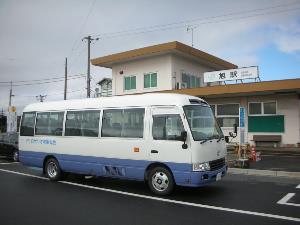 バスのりば（旭駅）